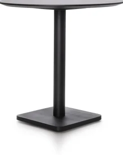 Coco Maison Bistrotafel Brest Steen Antraciet/Zwart Ø80cm