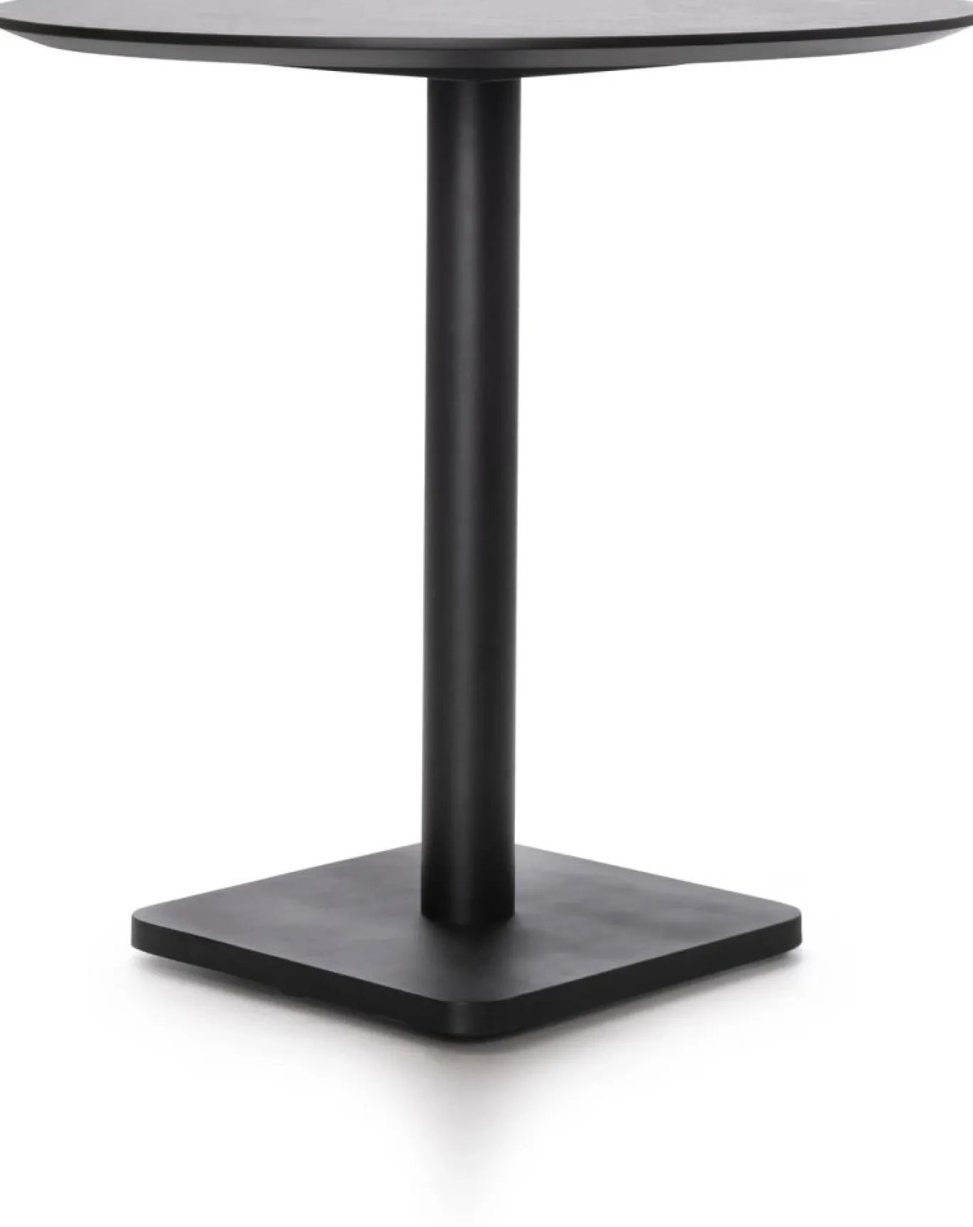 Coco Maison Bistrotafel Brest Steen Antraciet/Zwart Ø80cm