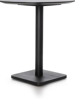Coco Maison Bistrotafel Brest Marmer Onyx/Zwart Ø80cm