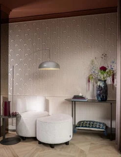 Coco Maison Fauteuil Roan Crème
