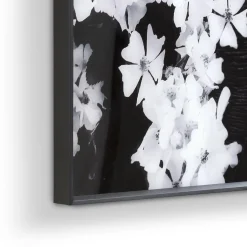 Coco Maison Fotoschilderij Flower Elephant 100x68cm Zwart