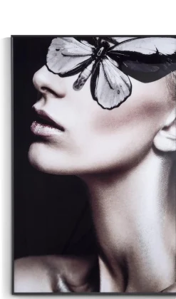 Coco Maison Fotoschilderij Mysterious B 90x140cm Antraciet