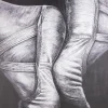 Coco Maison Fotoschilderij Pointes 200x150cm Zwart