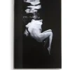 Coco Maison Fotoschilderij Under Water 90x140cm Zwart