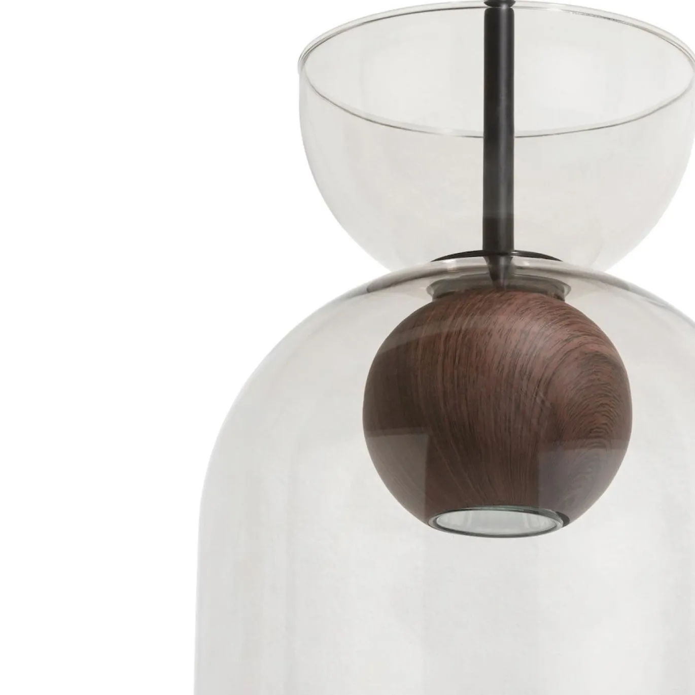 Coco Maison Hanglamp Skylar 3-Lichts Antraciet