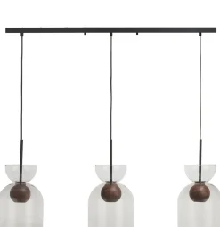 Coco Maison Hanglamp Skylar 3-Lichts Antraciet