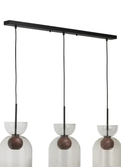 Coco Maison Hanglamp Skylar 3-Lichts Antraciet