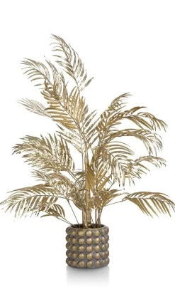 Coco Maison Kunstplant Areca Palm 105cm Goud