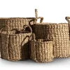 Coco Maison Manden Abu Set van 4 Zeegras Naturel