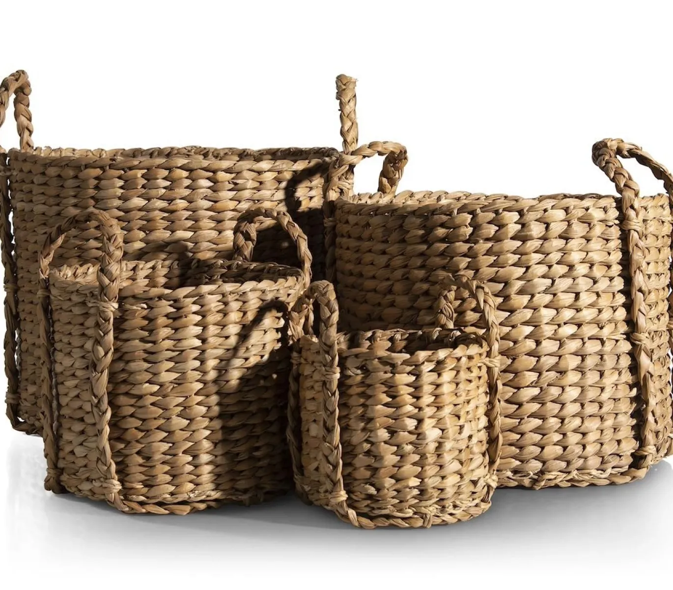 Coco Maison Manden Abu Set van 4 Zeegras Naturel