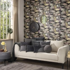 Coco Maison Plaid Timeless Evie 130x160cm Antraciet