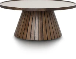 Coco Maison Salontafel Cleo Bruin Ø80cm