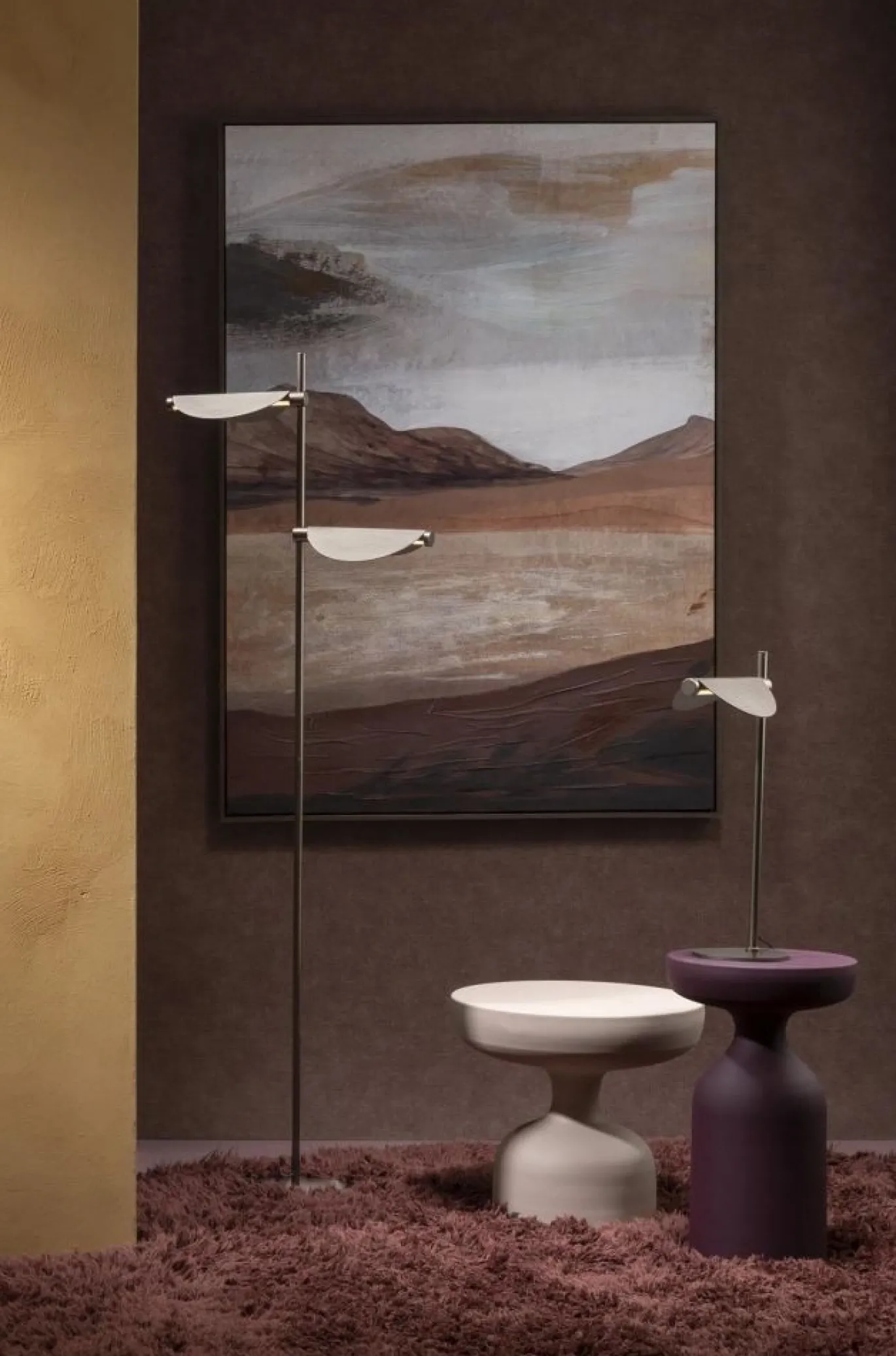 Coco Maison Schilderij Desert 100x140cm