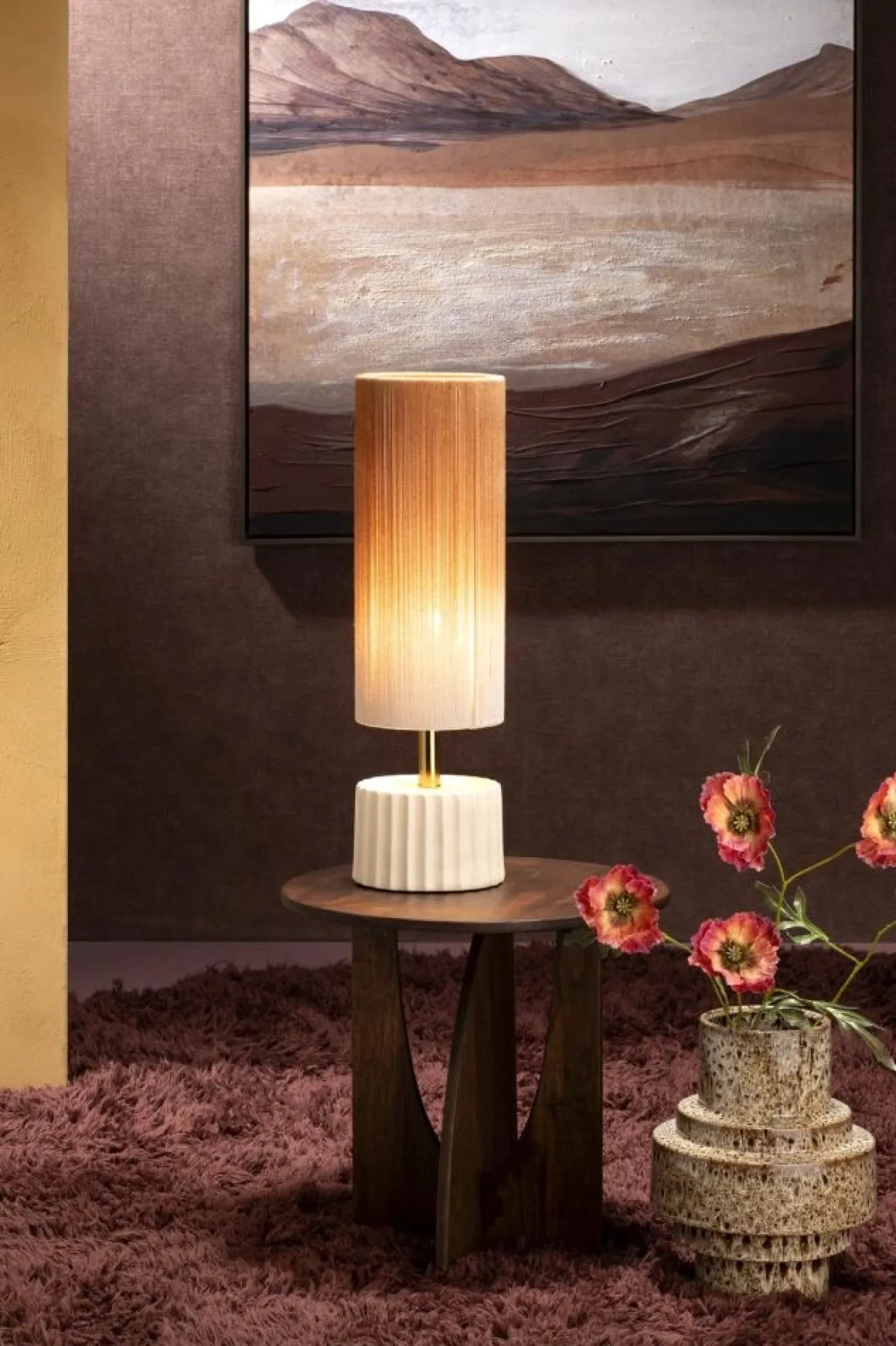 Coco Maison Schilderij Desert 100x140cm