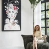 Coco Maison Schilderij Dior Flower 120x180cm