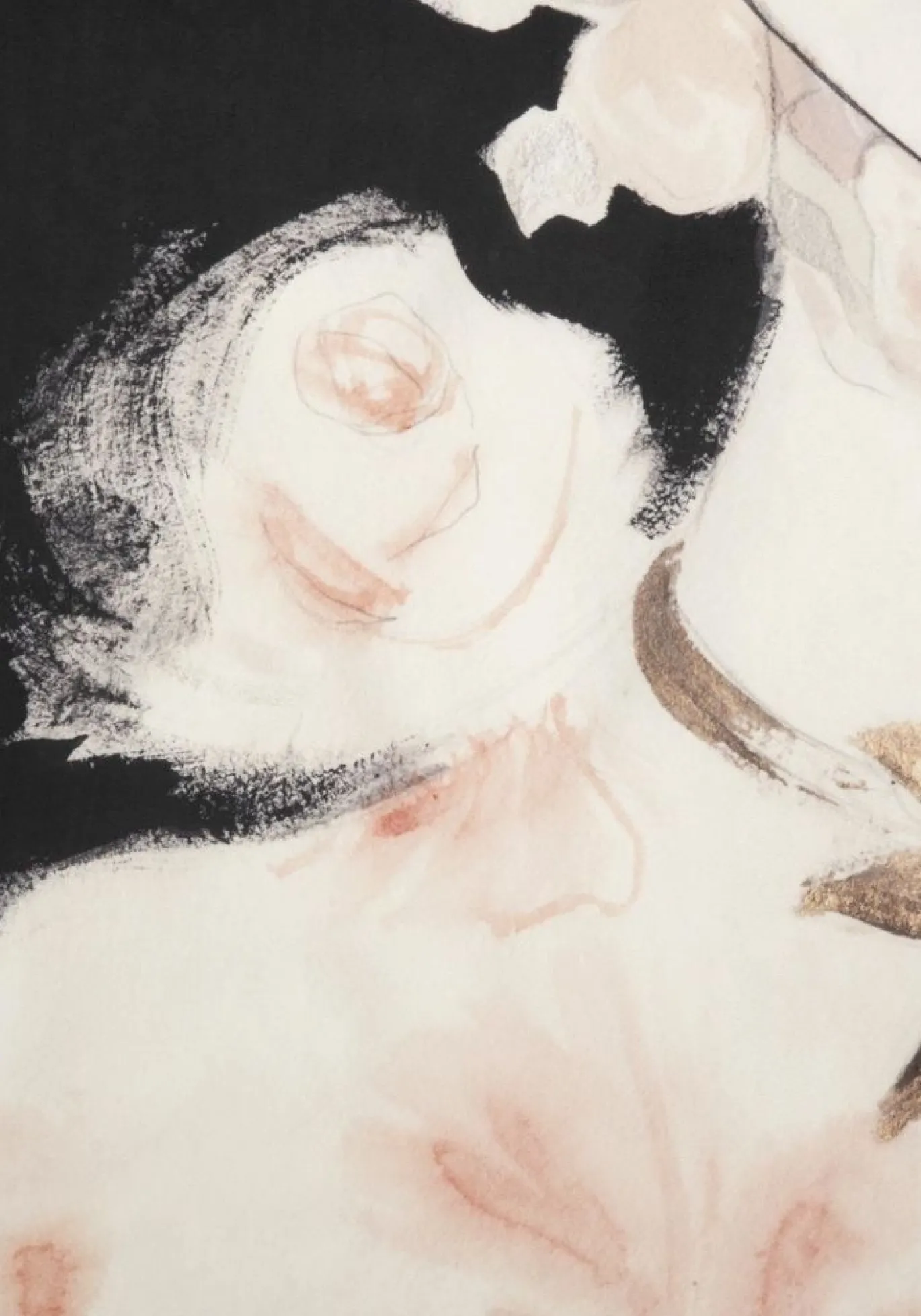 Coco Maison Schilderij Dior Flower 120x180cm