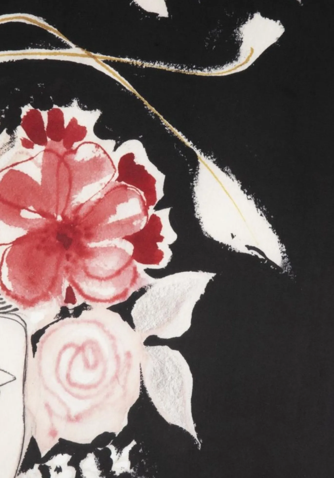 Coco Maison Schilderij Dior Flower 120x180cm