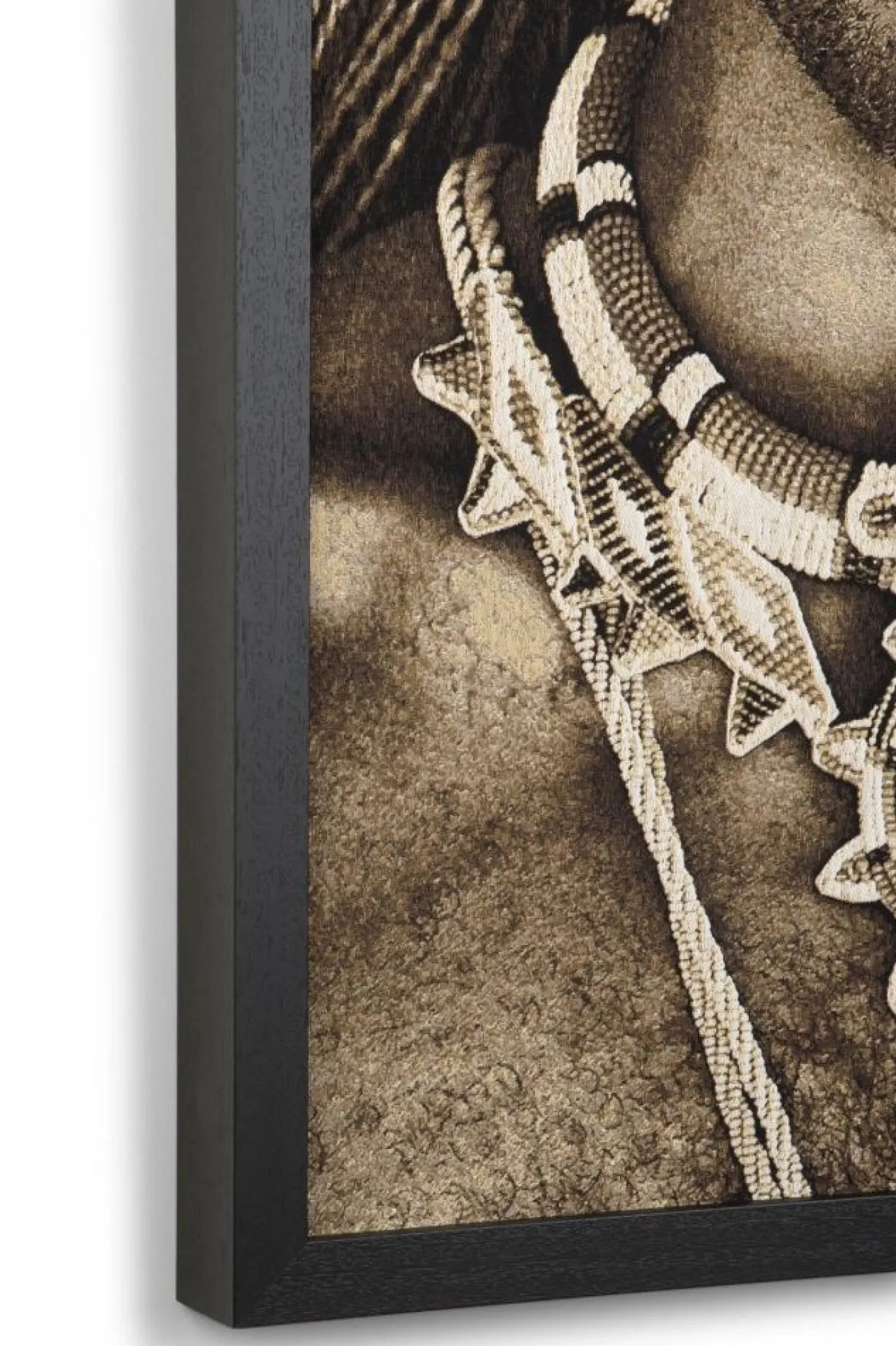 Coco Maison Schilderij Samburu Warrior 75x125cm