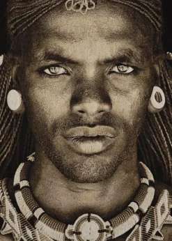 Coco Maison Schilderij Samburu Warrior 75x125cm