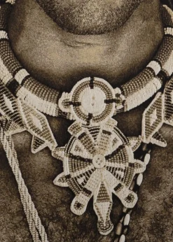 Coco Maison Schilderij Samburu Warrior 75x125cm