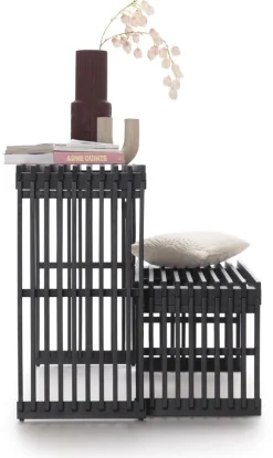 Coco Maison Sidetable Lino Zwart 120cm