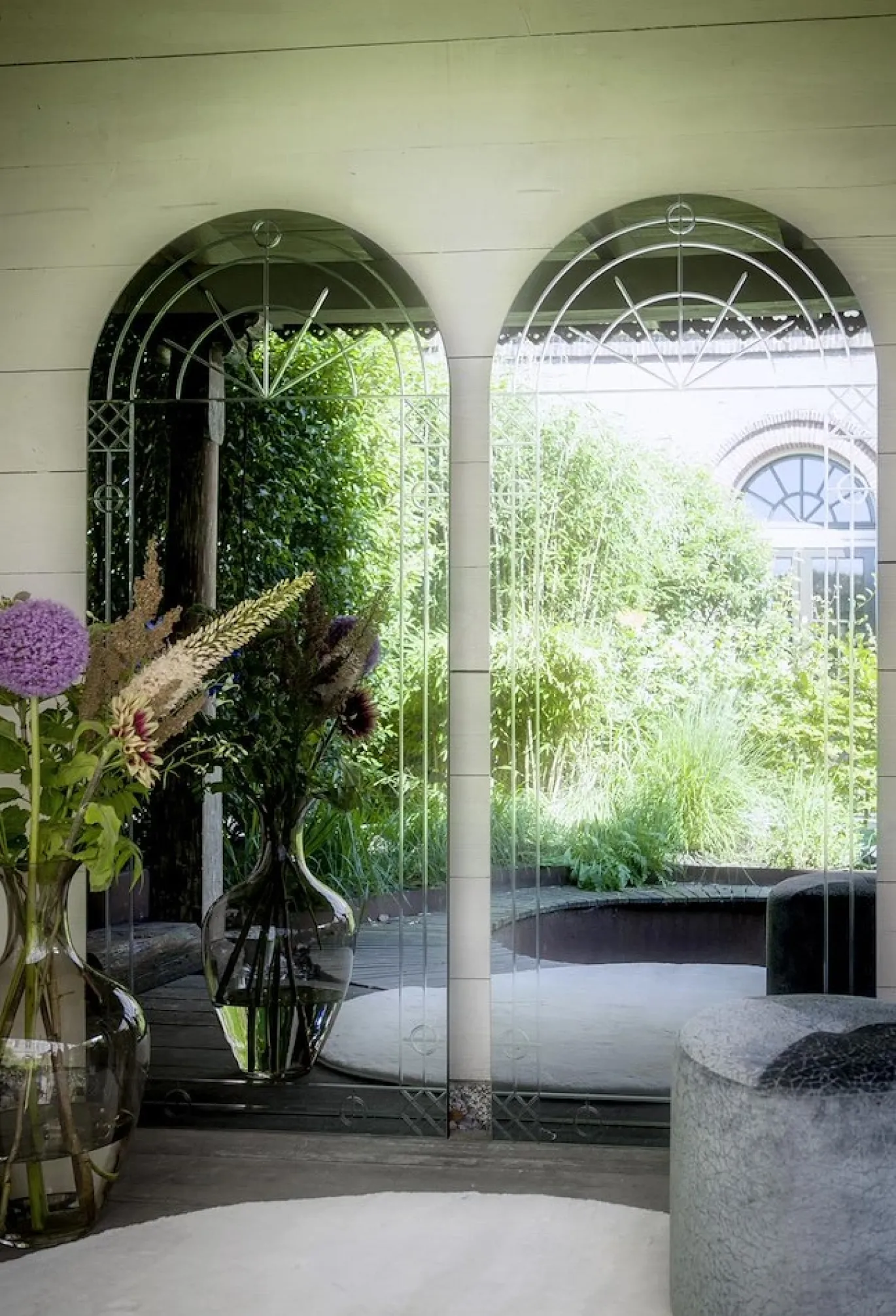 Coco Maison Spiegel Bowie 70x170cm Grijs