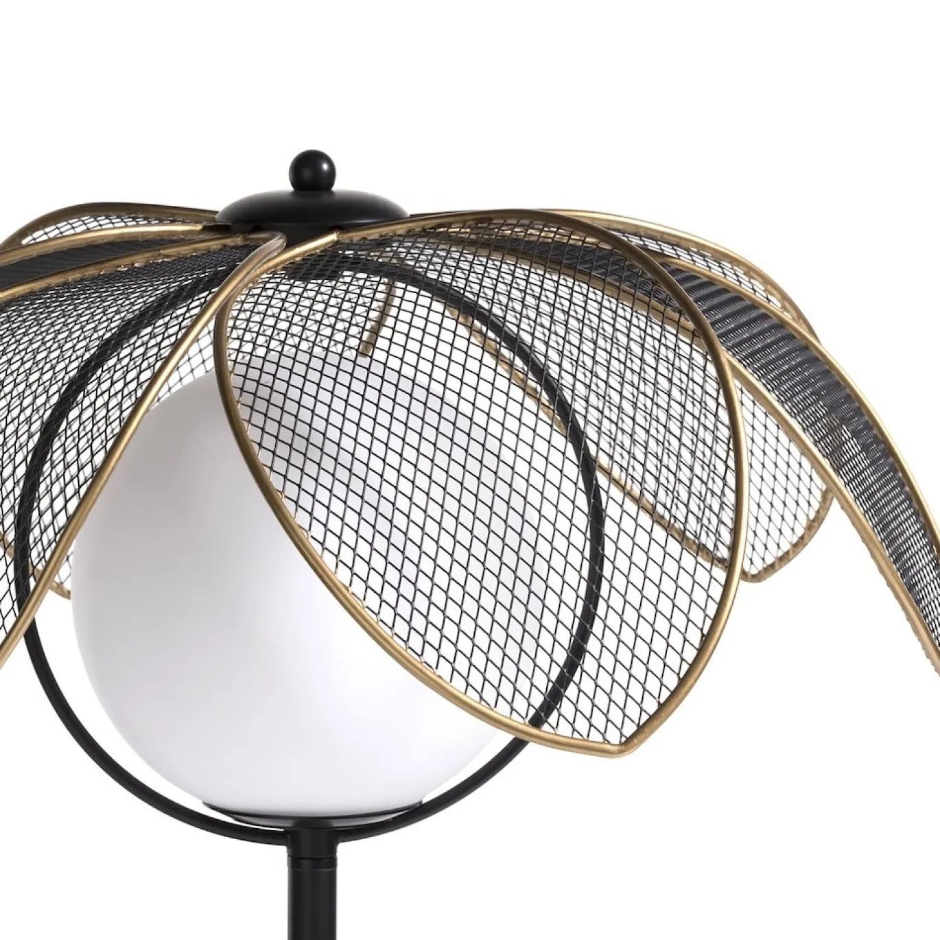 Coco Maison Tafellamp Magnolia 49cm 1-Lichts Zwart