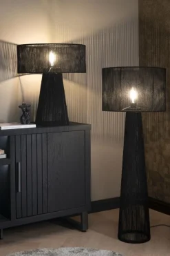 Coco Maison Tafellamp Tali 1-Lichts Zwart