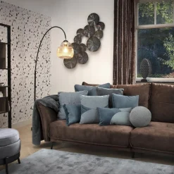 Coco Maison Vloerkleed Timeless Broadway 190x290cm Blauw