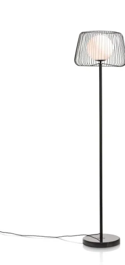 Coco Maison Vloerlamp Ally 1-Lichts Zwart