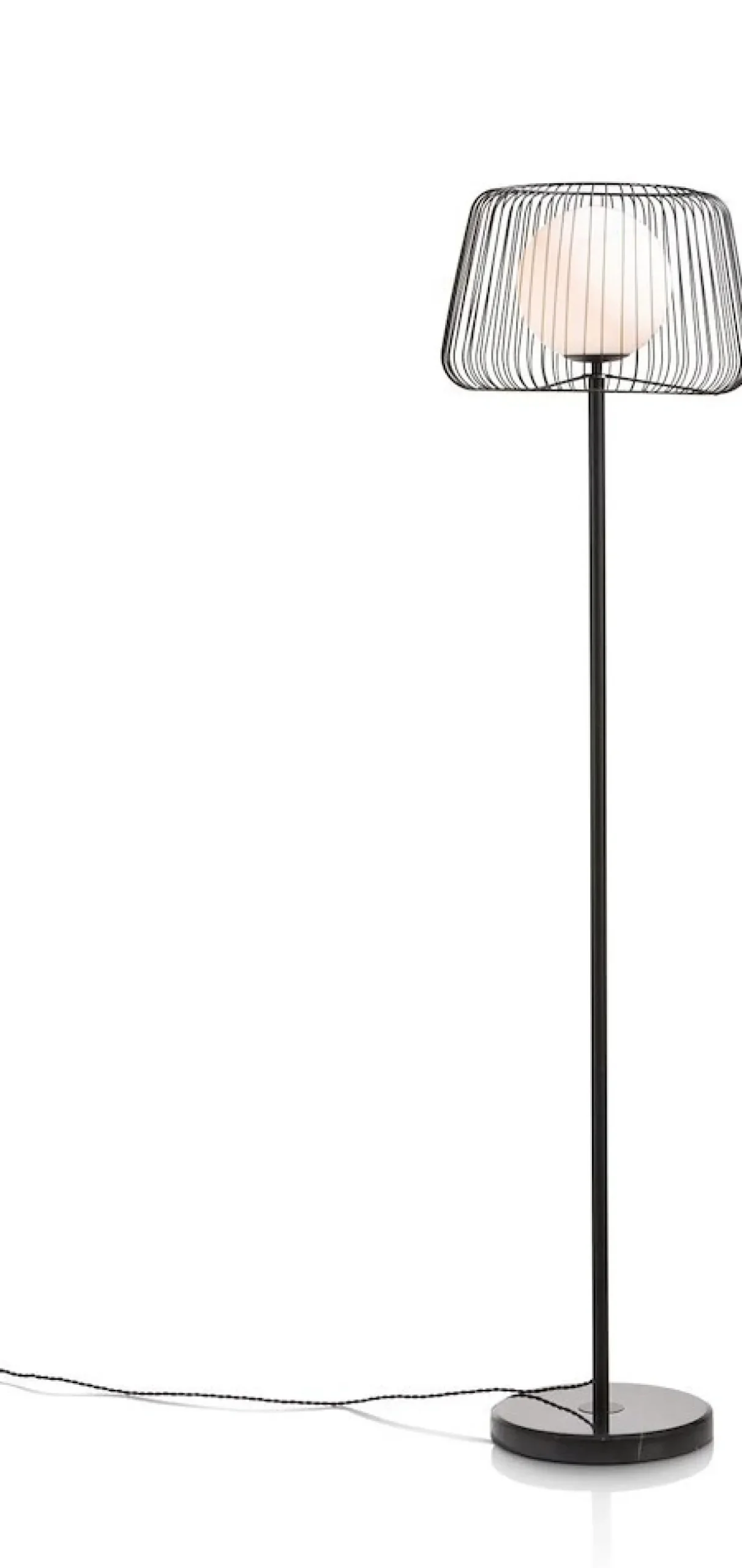 Coco Maison Vloerlamp Ally 1-Lichts Zwart
