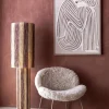 Coco Maison Vloerlamp Billie 1-Lichts Bruin