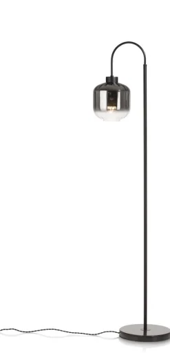Coco Maison Vloerlamp Essex 1-Lichts Antraciet