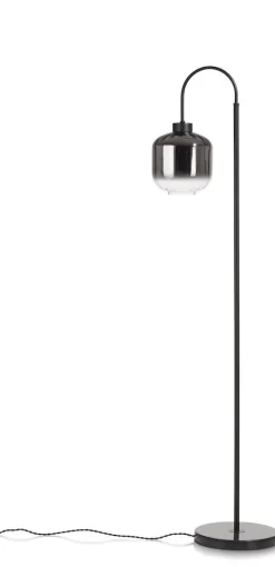 Coco Maison Vloerlamp Essex 1-Lichts Antraciet
