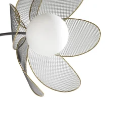 Coco Maison Vloerlamp Magnolia 1-Lichts Zwart