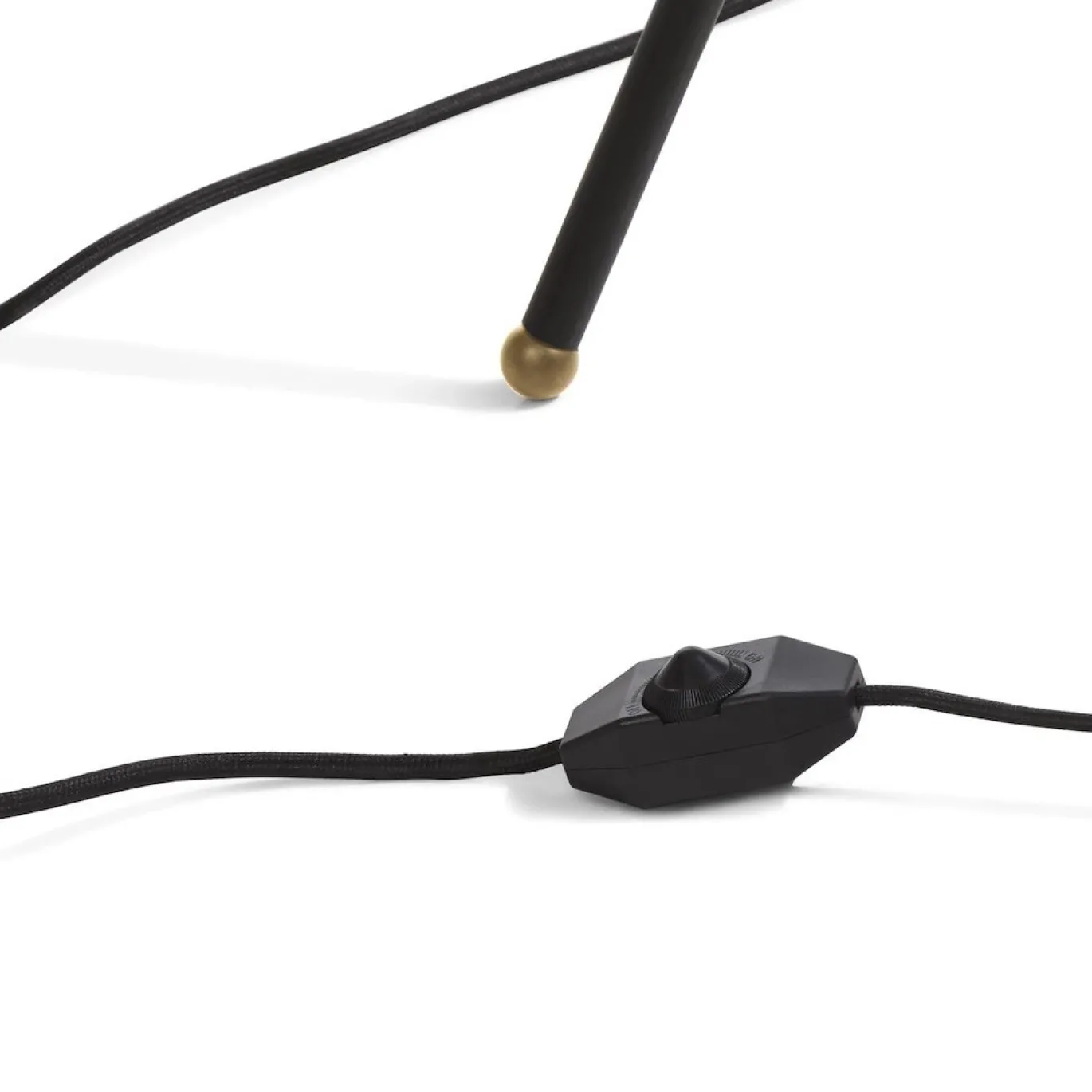 Coco Maison Vloerlamp Marco 1-Lichts Zwart
