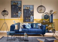 Coco Maison Vloerlamp Marco 1-Lichts Zwart