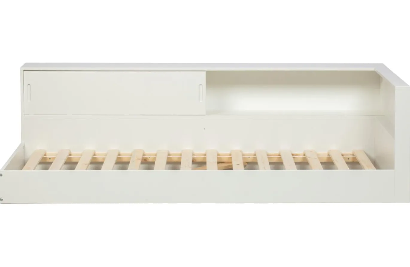 Connect Hoekbed Grenen Wit