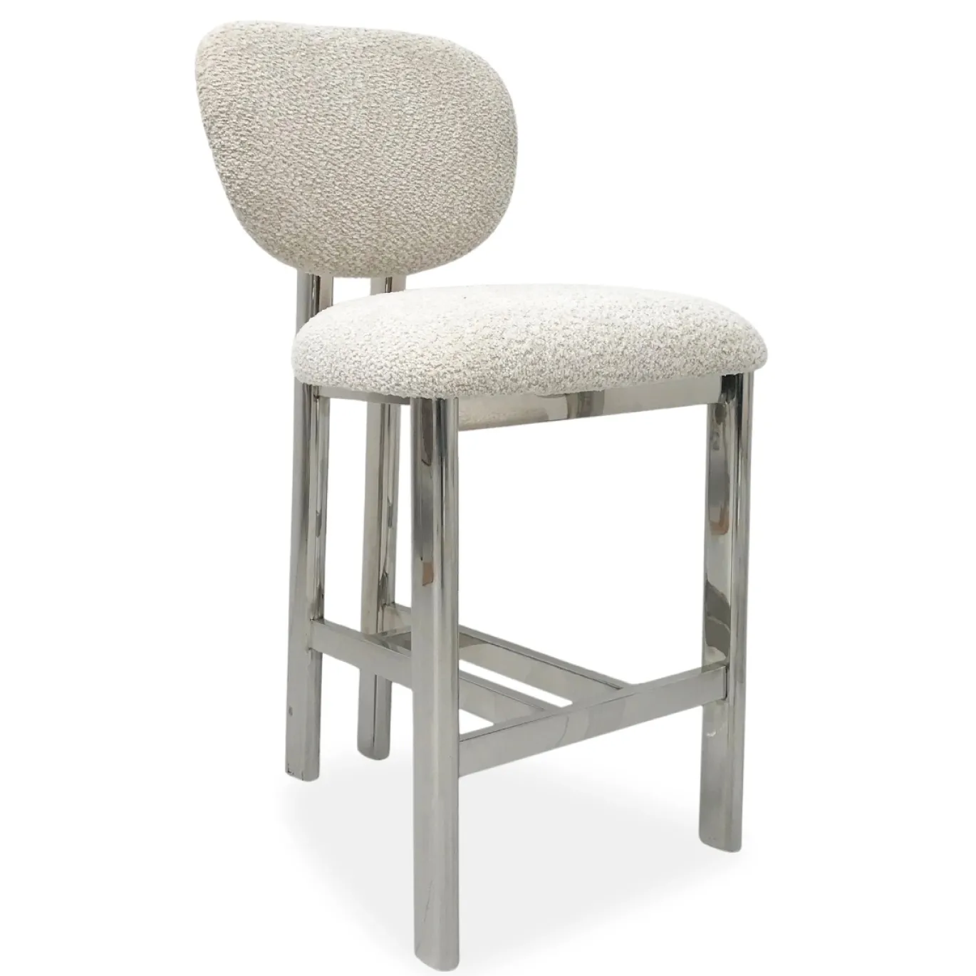 DÉJA Barstoel Bjerka Beige/Chrome
