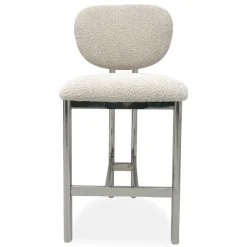 DÉJA Barstoel Bjerka Beige/Chrome