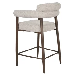 DÉJA Barstoel Lidingö Beige/Walnoot