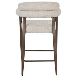 DÉJA Barstoel Lidingö Beige/Walnoot