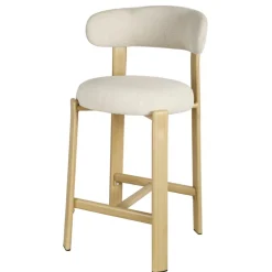 DÉJA Barstoel Märsta Beige/Naturel