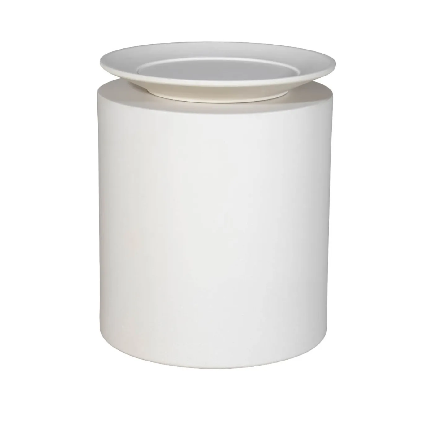 DÉJA Bijzettafel Byske Beige Rond 40cm