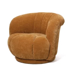 DÉJA Draaifauteuil Arby Honinggeel
