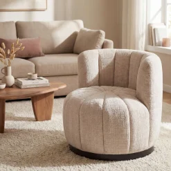 DÉJA Draaifauteuil Joyce Beige