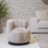 DÉJA Draaifauteuil Joyce Taupe