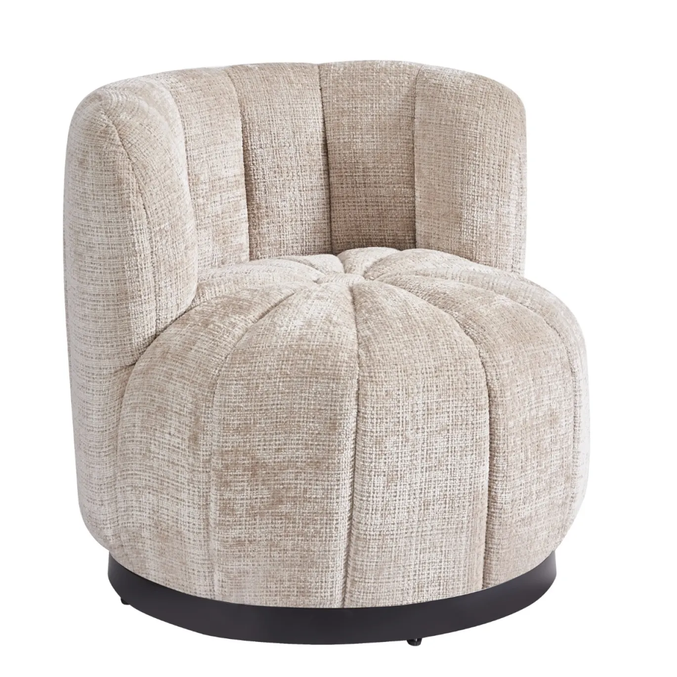 DÉJA Draaifauteuil Joyce Taupe