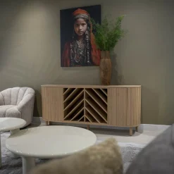 DÉJA Dressoir Acuna Naturel Eiken 180cm