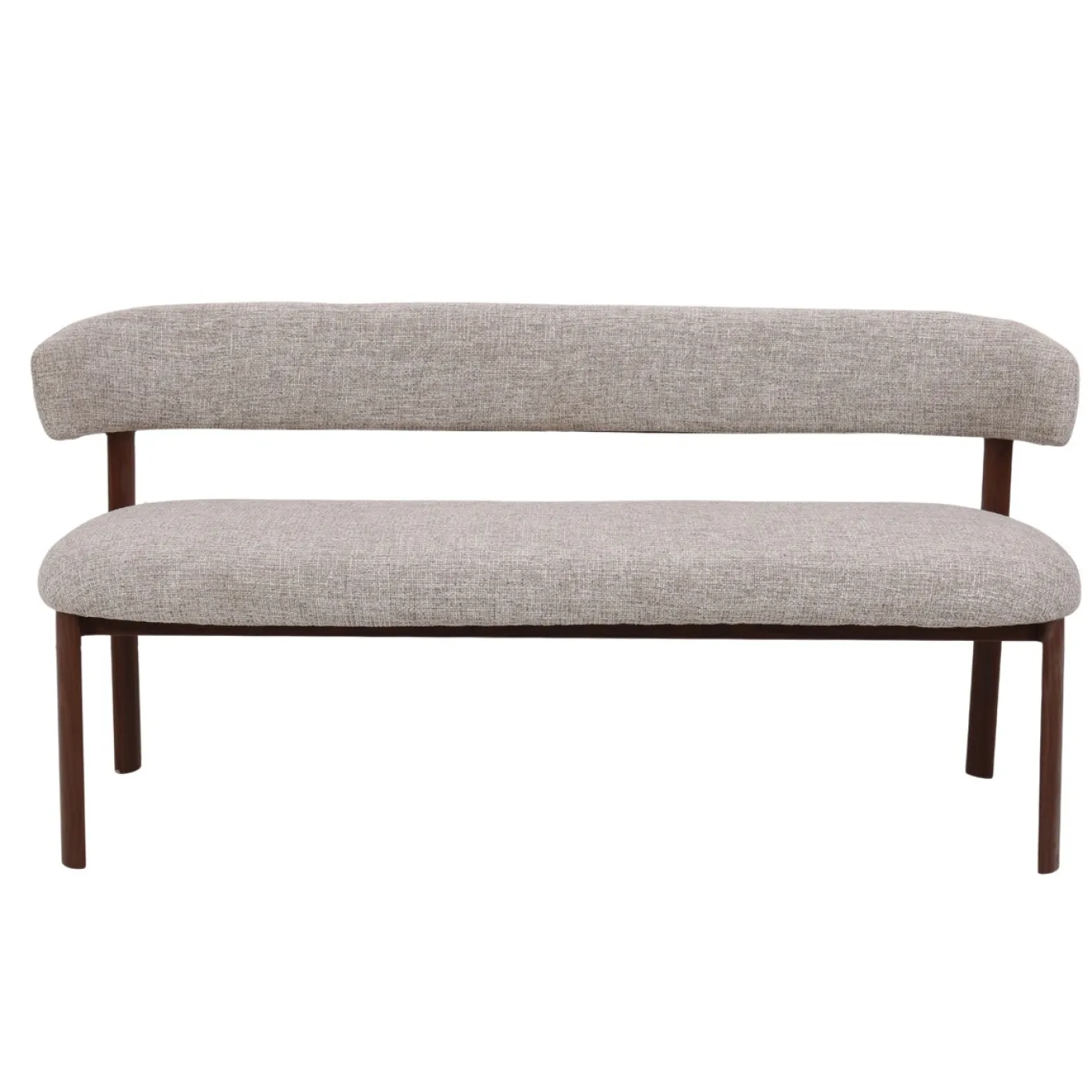 DÉJA Eetkamerbank Alamo Beige/Walnoot 180cm